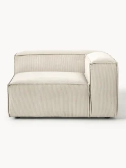 Outlet Módulo de esquina de pana sofá Lennon Sofás