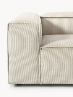 Outlet Módulo de esquina de pana sofá Lennon Sofás