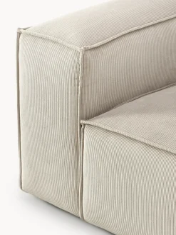 Outlet Módulo de esquina de pana sofá Lennon Sofás