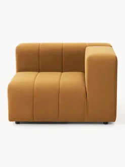 Hot Módulo de esquina de terciopelo Lena Sofás