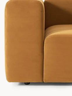 Hot Módulo de esquina de terciopelo Lena Sofás