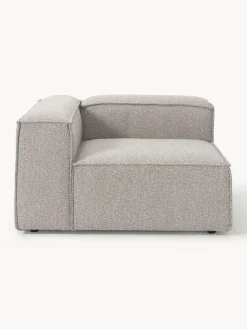 Sofás>Westwing Collection Módulo de esquina en tejido bouclé Lennon Bouclé Taupe