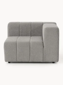 Hot Módulo de esquina en tejido bouclé Lena Sofás