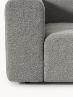 Hot Módulo de esquina en tejido bouclé Lena Sofás