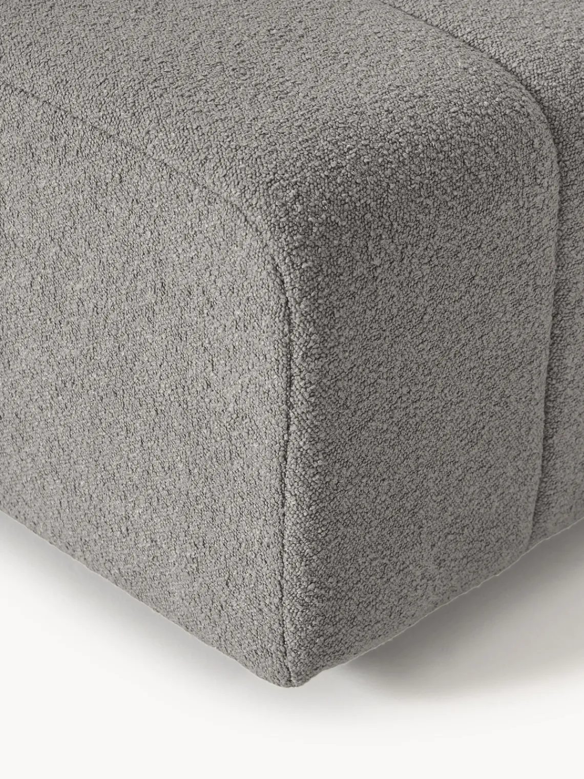 Hot Módulo de esquina en tejido bouclé Lena Sofás