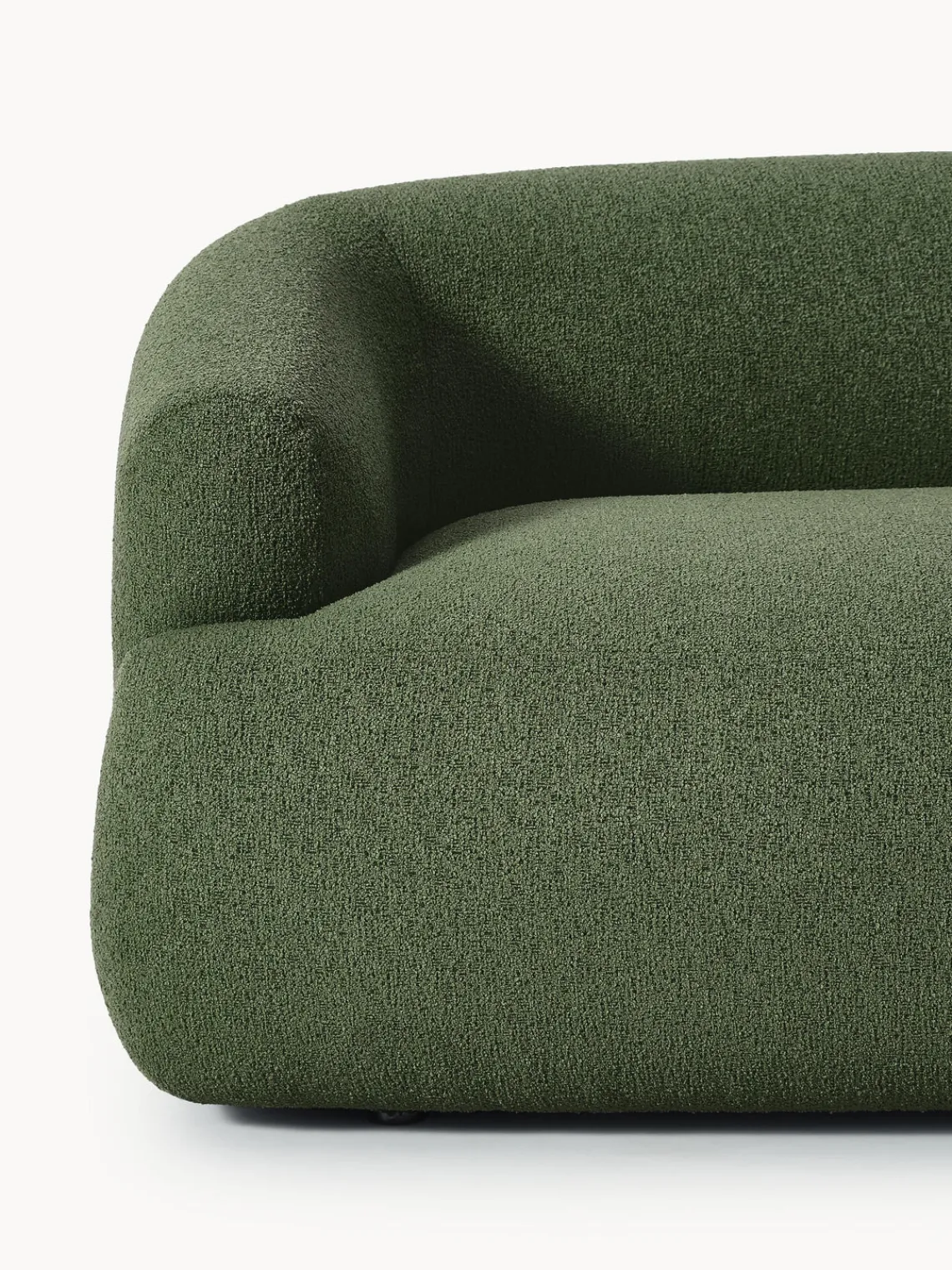 New Módulo de esquina en tejido bouclé Sofia Sofás