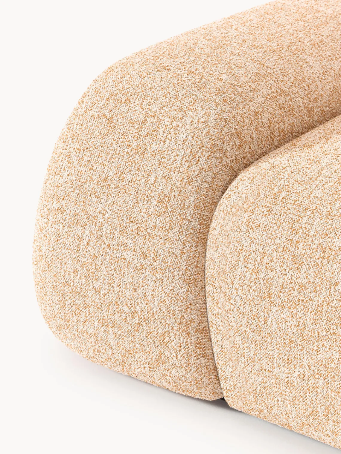 Hot Módulo de esquina en tejido bouclé Wolke Sofás