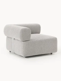 New Módulo de esquina en tejido bouclé Anton Sofás