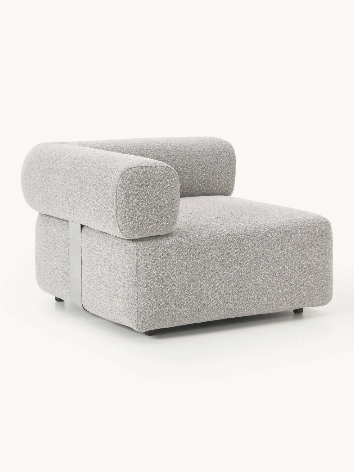 New Módulo de esquina en tejido bouclé Anton Sofás