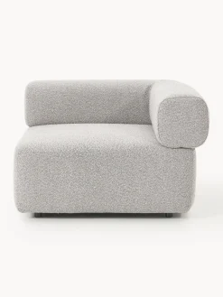 New Módulo de esquina en tejido bouclé Anton Sofás