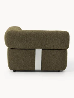 New Módulo de esquina en tejido bouclé Anton Sofás