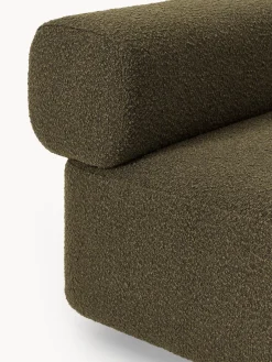 New Módulo de esquina en tejido bouclé Anton Sofás