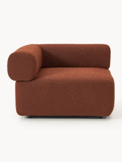 Online Módulo de esquina en tejido bouclé Anton Sofás