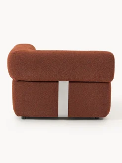 Online Módulo de esquina en tejido bouclé Anton Sofás