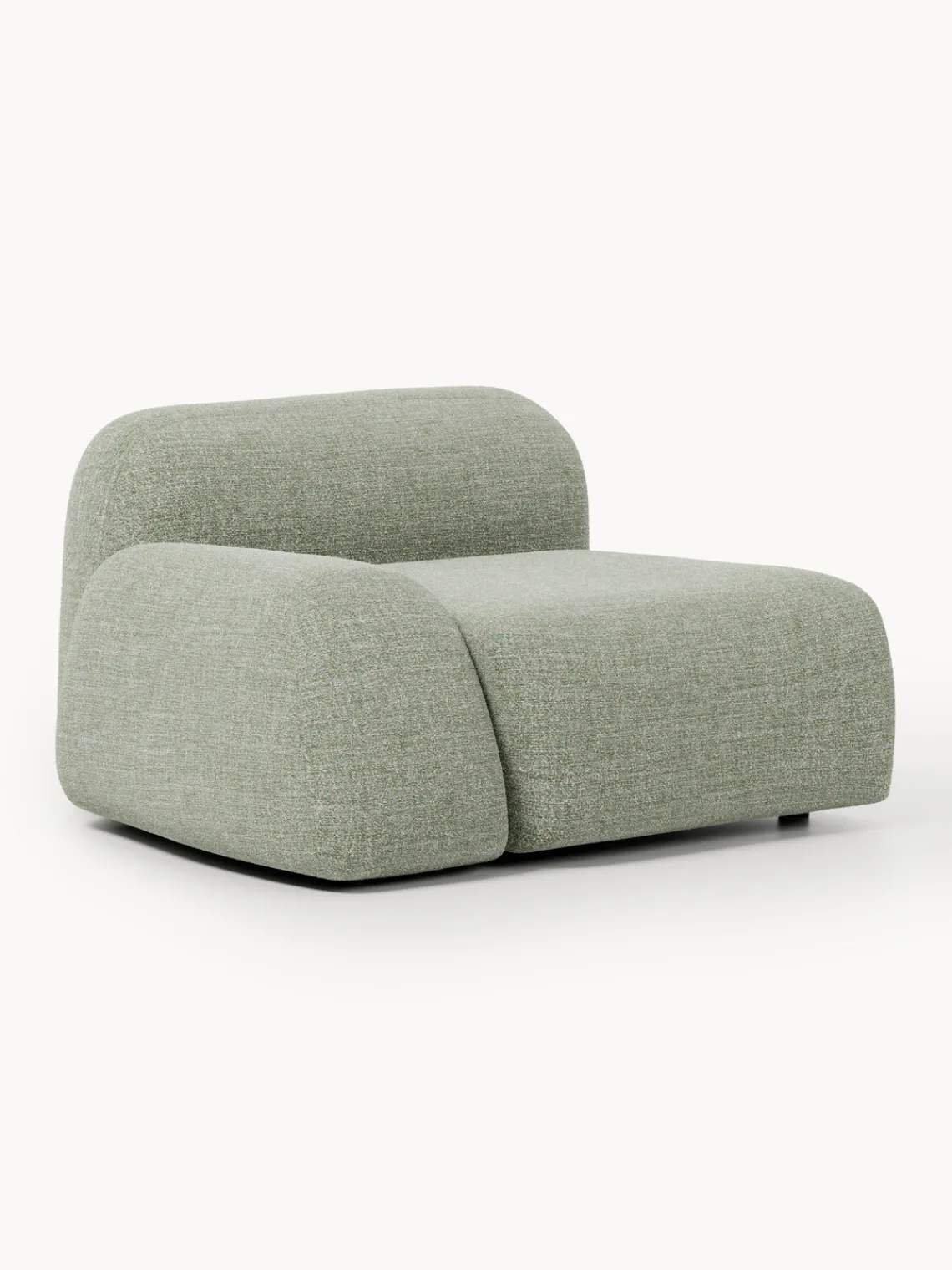 Clearance Módulo de esquina en tejido bouclé Wolke Sofás