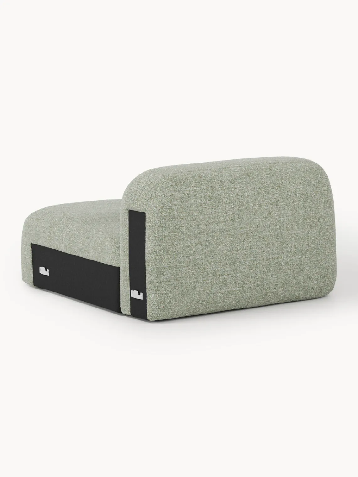 Clearance Módulo de esquina en tejido bouclé Wolke Sofás