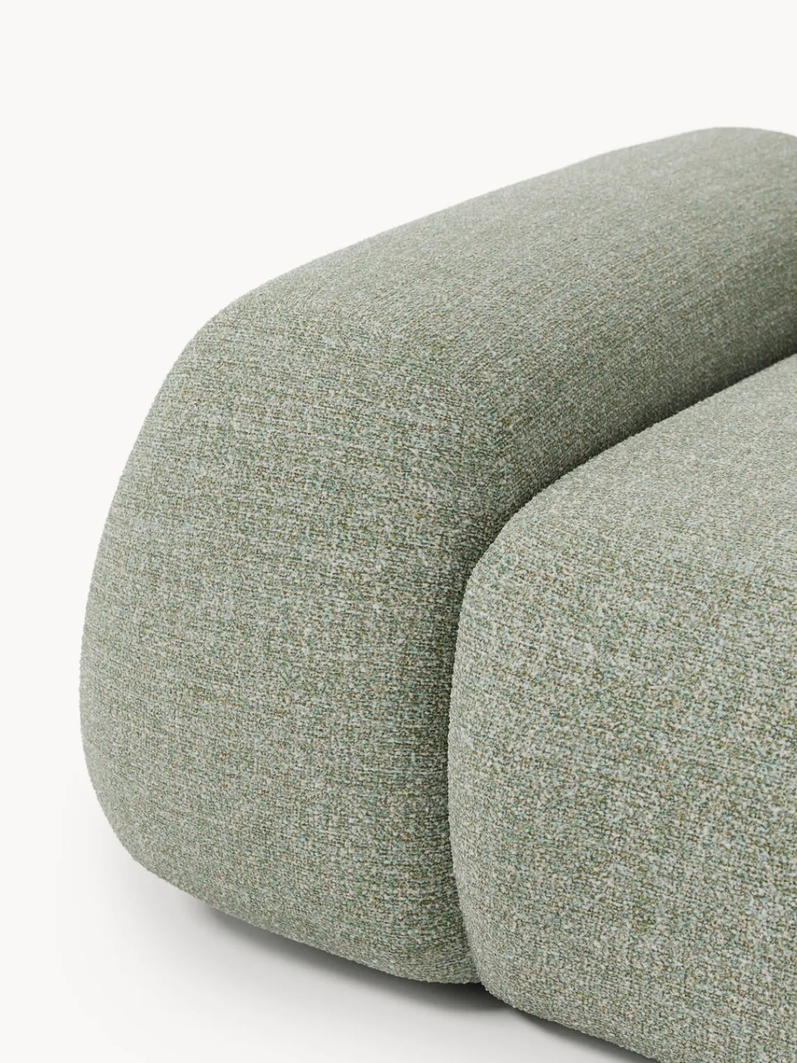 Clearance Módulo de esquina en tejido bouclé Wolke Sofás