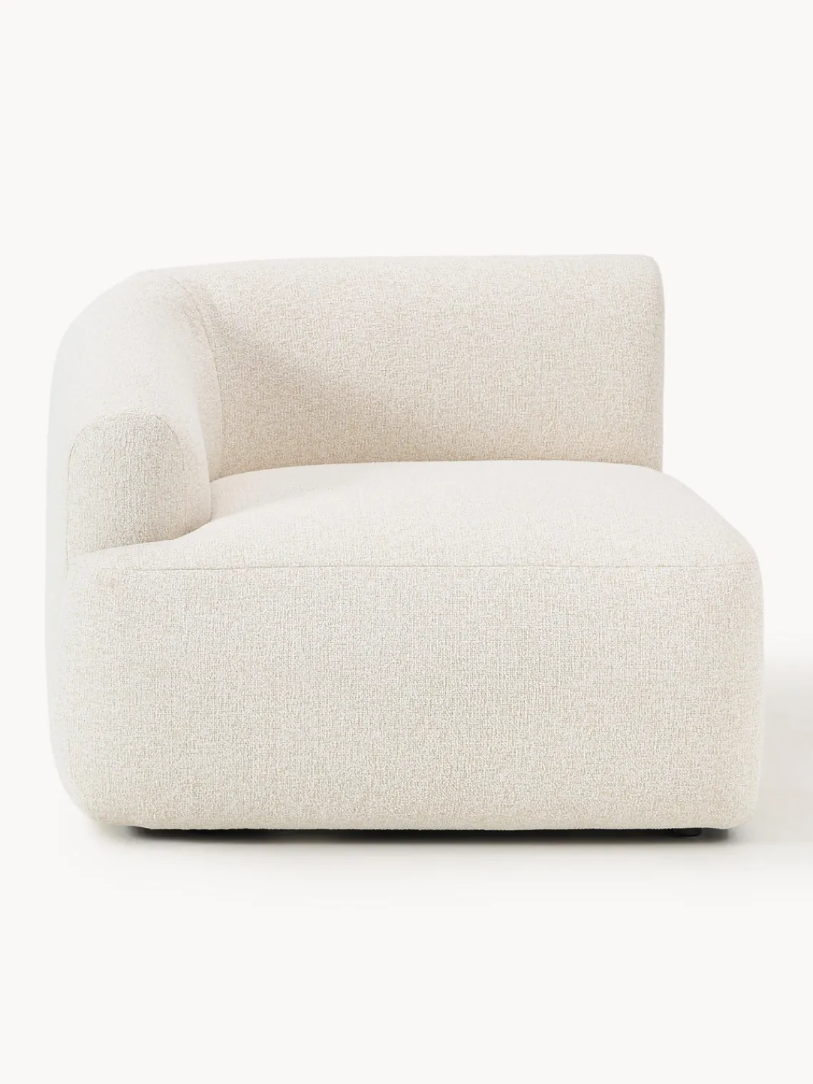 New Módulo de esquina en tejido bouclé Sofia Sofás