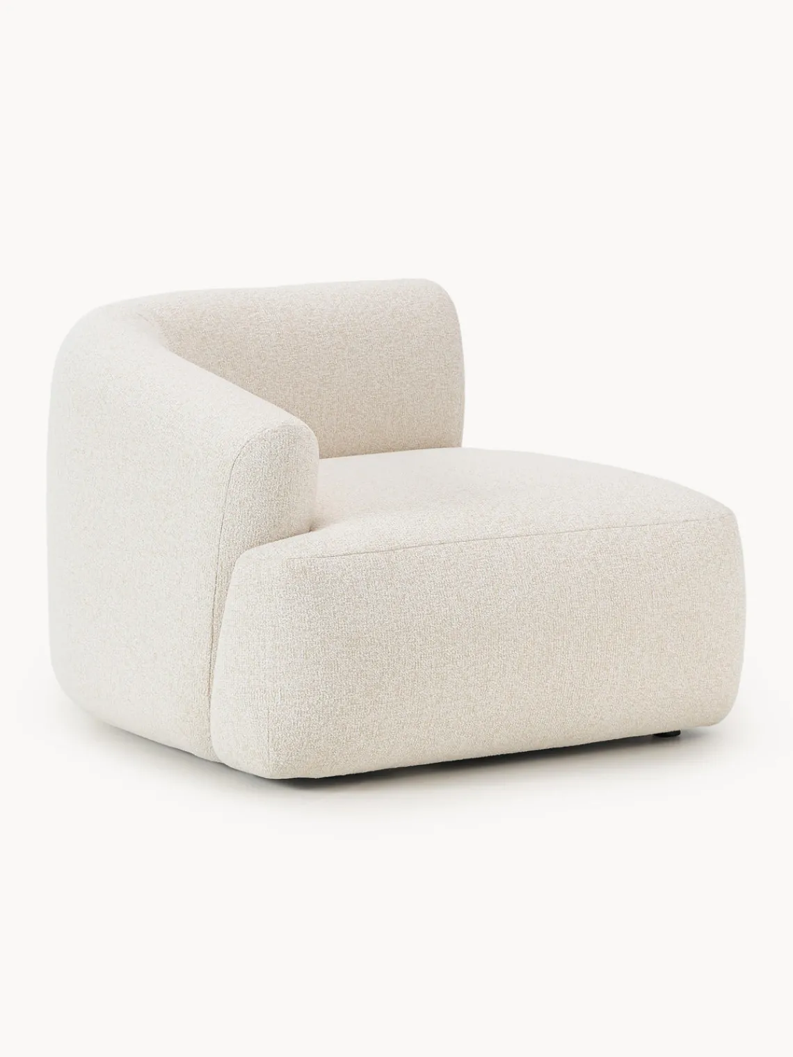 New Módulo de esquina en tejido bouclé Sofia Sofás