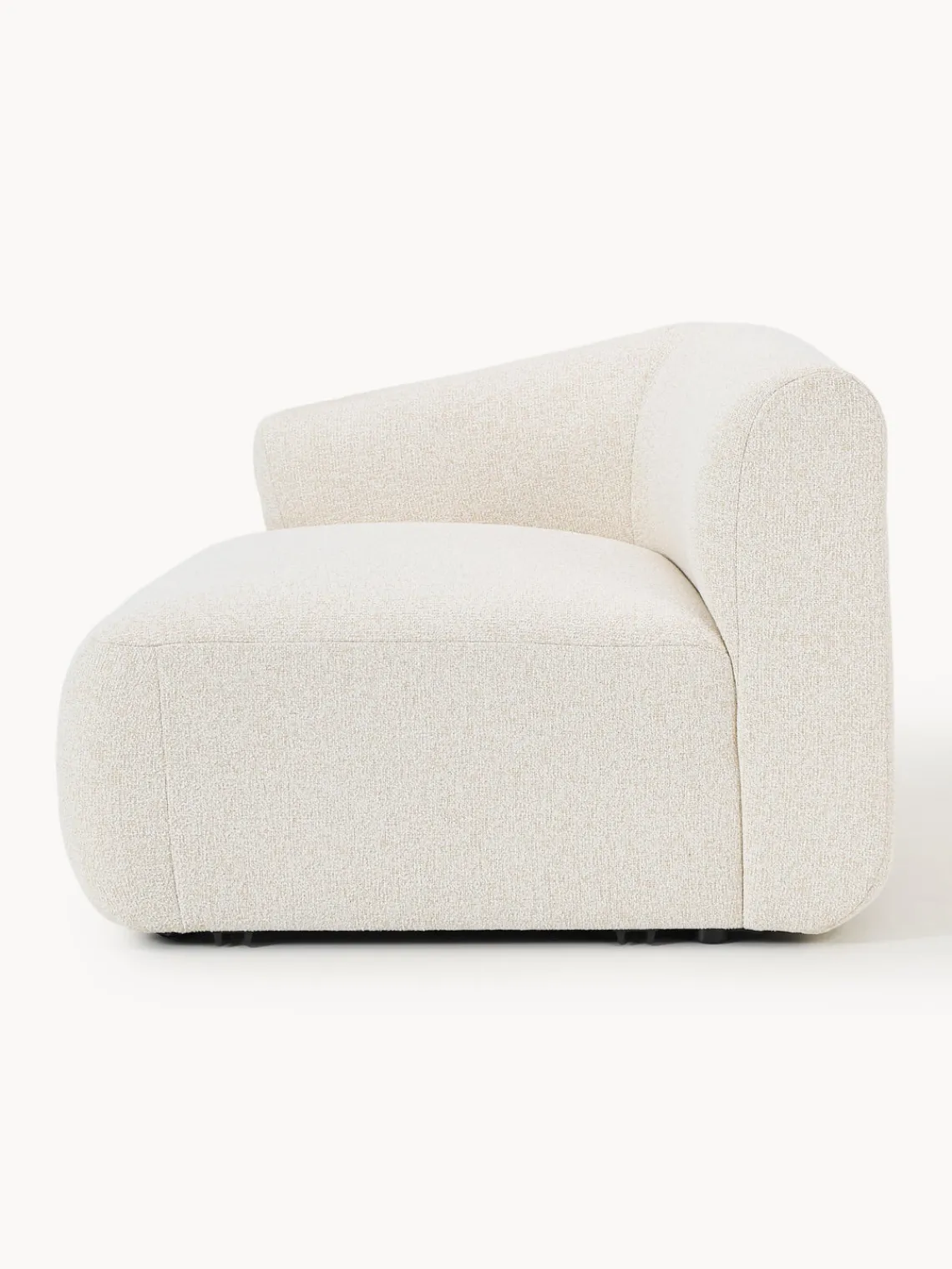 New Módulo de esquina en tejido bouclé Sofia Sofás