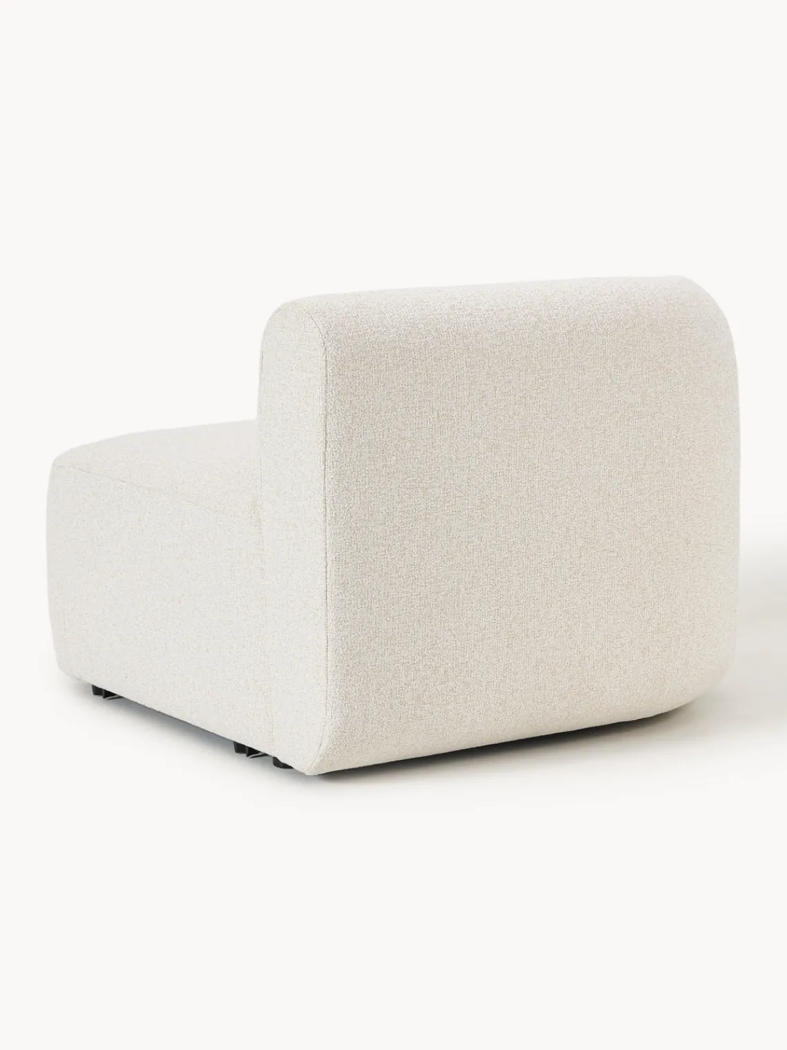 New Módulo de esquina en tejido bouclé Sofia Sofás