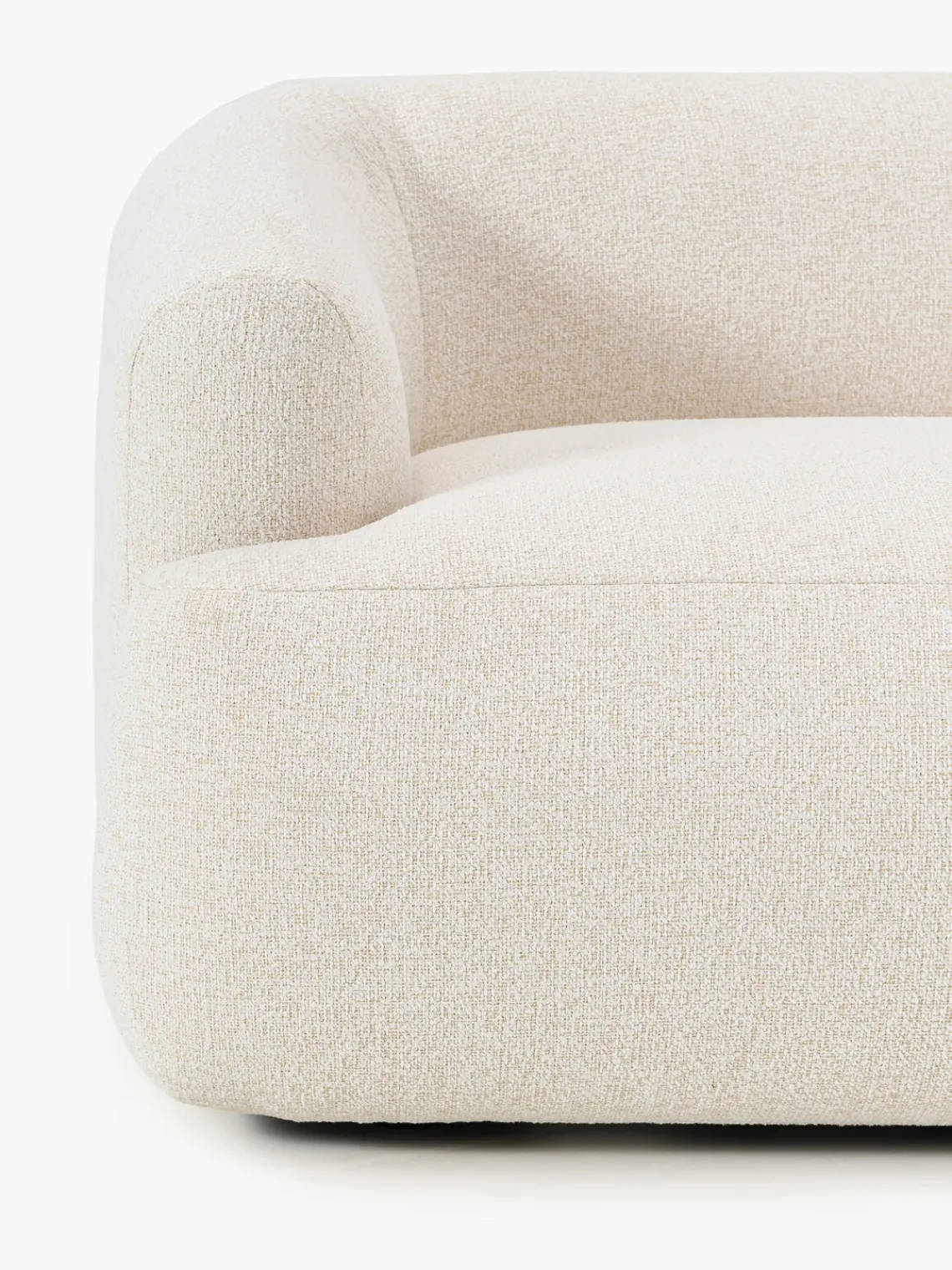 New Módulo de esquina en tejido bouclé Sofia Sofás