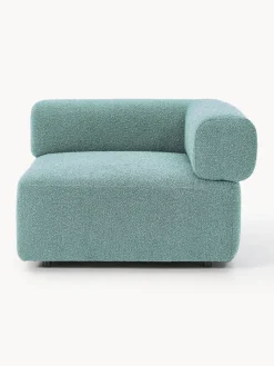 New Módulo de esquina en tejido bouclé Anton Sofás