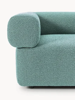 New Módulo de esquina en tejido bouclé Anton Sofás