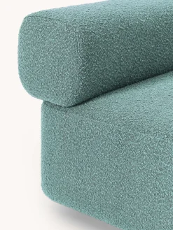 New Módulo de esquina en tejido bouclé Anton Sofás