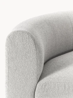 New Módulo de esquina redondo en tejido bouclé Sofia Sofás