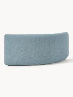 Módulo de esquina redondo en tejido bouclé Sofia Sofás