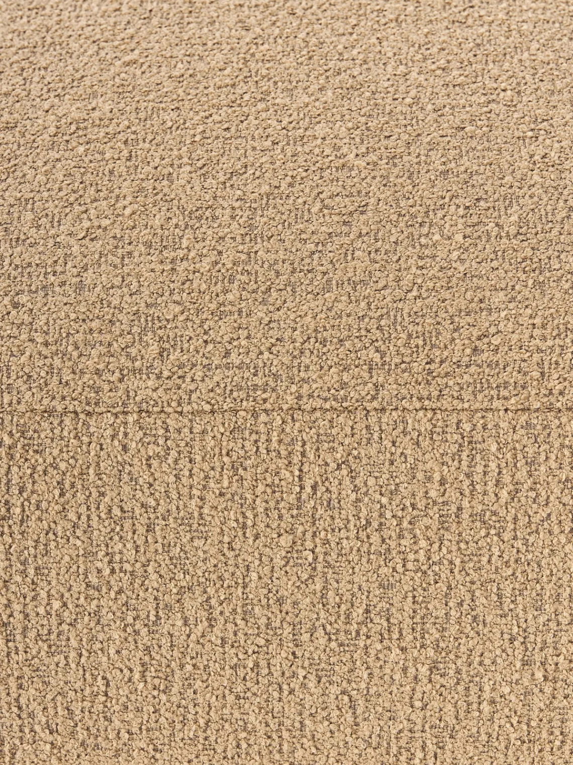 Sofás>Westwing Collection Módulo de esquina redondo en tejido bouclé Sofia Bouclé beige