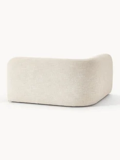 Clearance Módulo de esquina redondo en tejido bouclé Wolke Sofás