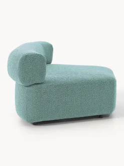 Hot Módulo de esquina redondo en tejido bouclé Anton Sofás