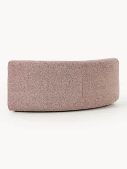 Hot Módulo de esquina redondo en tejido bouclé Sofia Sofás