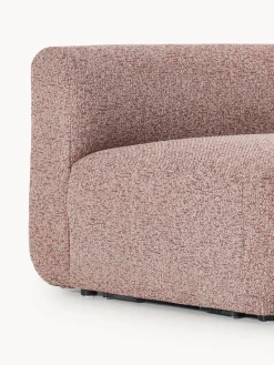 Hot Módulo de esquina redondo en tejido bouclé Sofia Sofás