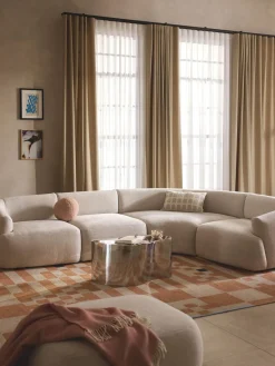 Outlet Módulo de esquina redondo Sofia Sofás