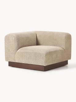 Módulo de esquina sofá de borreguillo bouclé Natalie Sofás