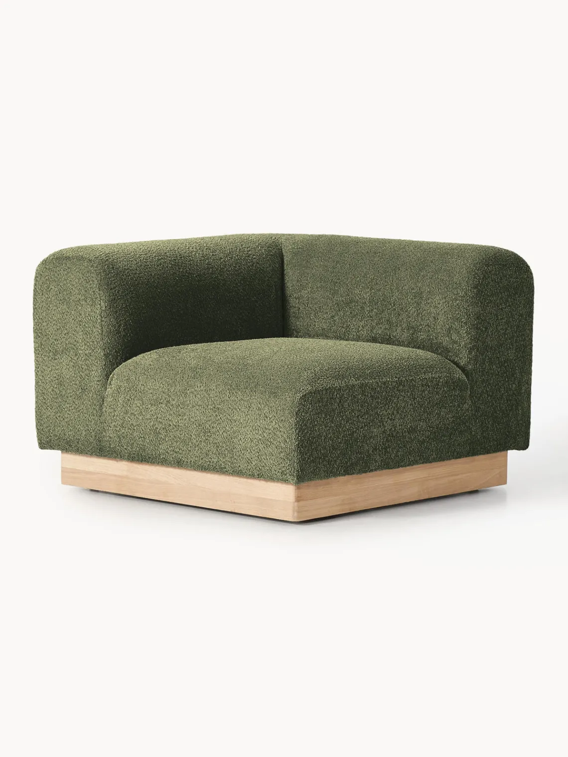 Best Módulo de esquina sofá de borreguillo bouclé Natalie Sofás