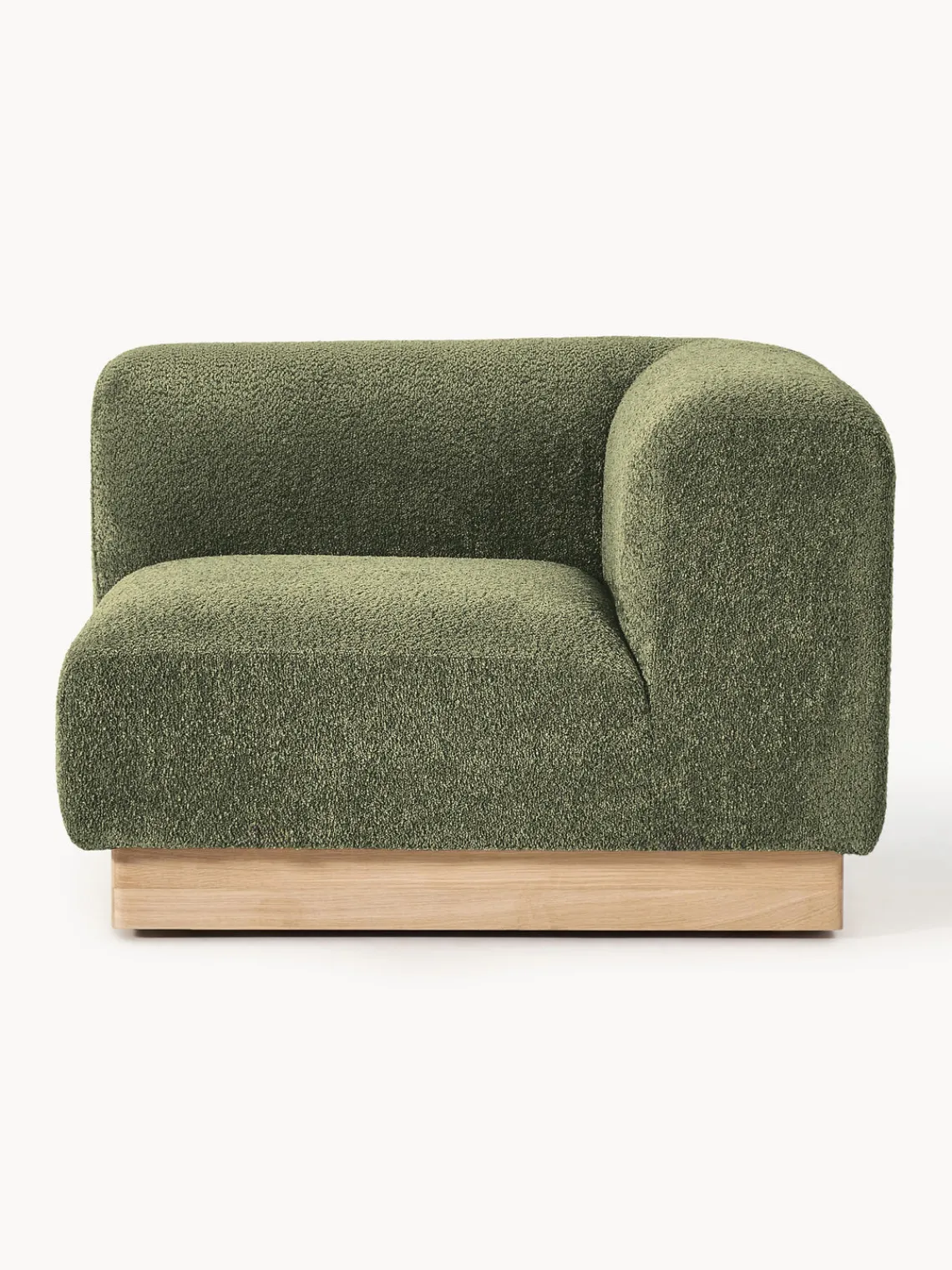 Best Módulo de esquina sofá de borreguillo bouclé Natalie Sofás