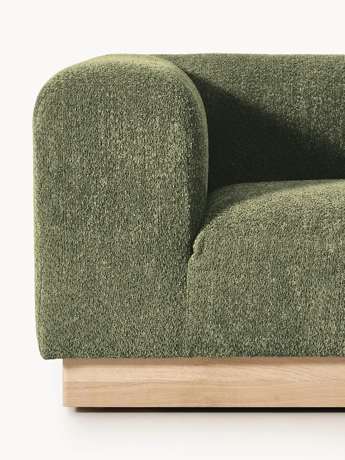 Best Módulo de esquina sofá de borreguillo bouclé Natalie Sofás