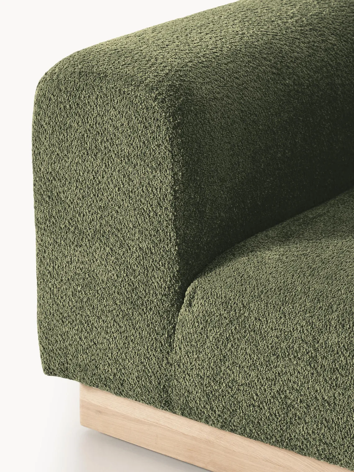 Best Módulo de esquina sofá de borreguillo bouclé Natalie Sofás