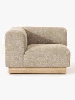 Online Módulo de esquina sofá de borreguillo bouclé Natalie Sofás