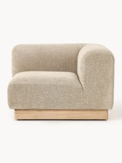 Online Módulo de esquina sofá de borreguillo bouclé Natalie Sofás