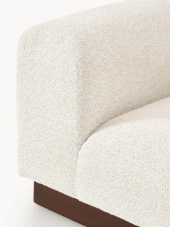 Discount Módulo de esquina sofá de borreguillo bouclé Natalie Sofás
