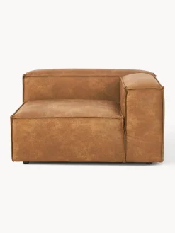 Best Módulo de esquina sofá de cuero reciclado Lennon Sofás