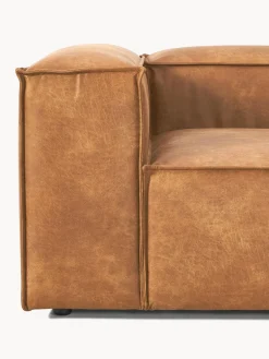 Best Módulo de esquina sofá de cuero reciclado Lennon Sofás