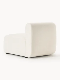 Sofás></noscript>Westwing Collection Módulo de esquina Sofia Tejido grueso blanco crema