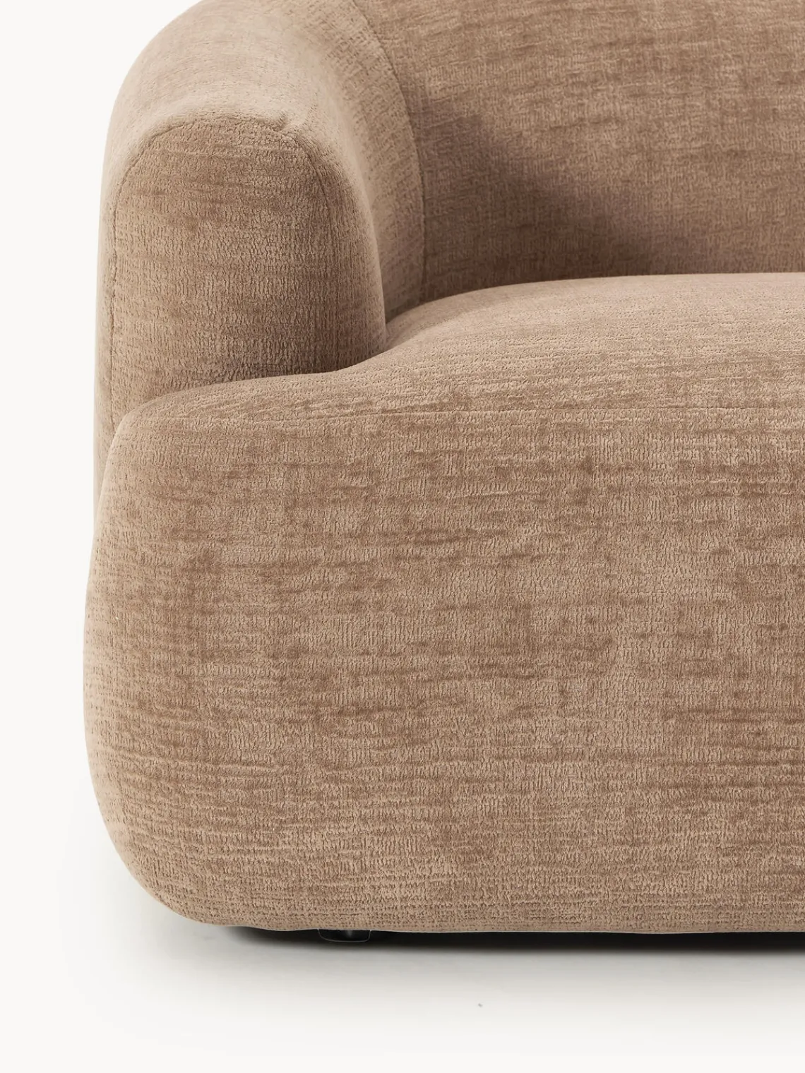 Sofás>Westwing Collection Módulo de esquina Sofia Terciopelo marrón