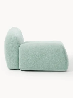 Sofás></noscript>Westwing Collection Módulo de esquina Wolke Tejido verde menta, aterciopelado